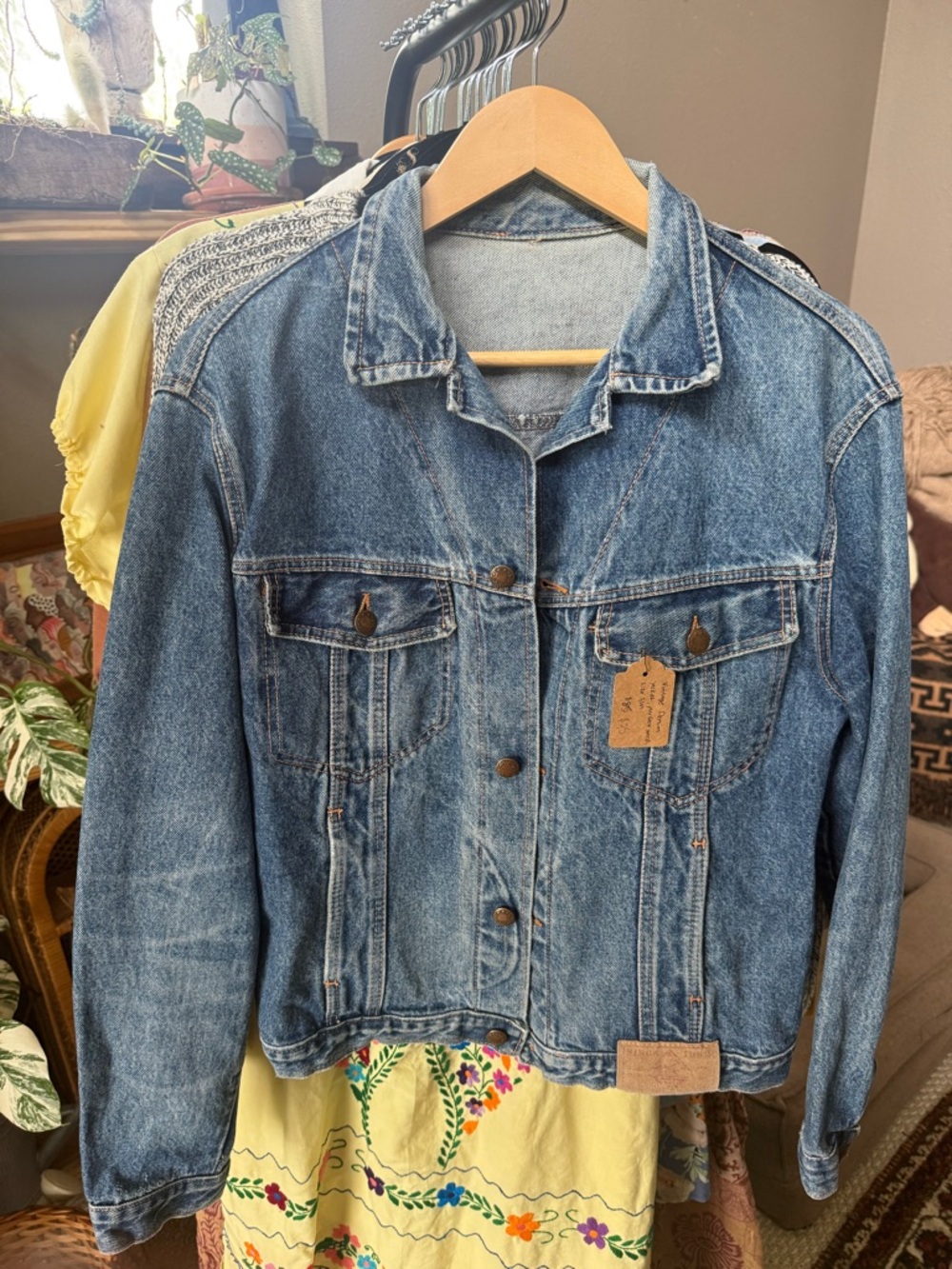 Favorite Vintage Faded Denim Jacket